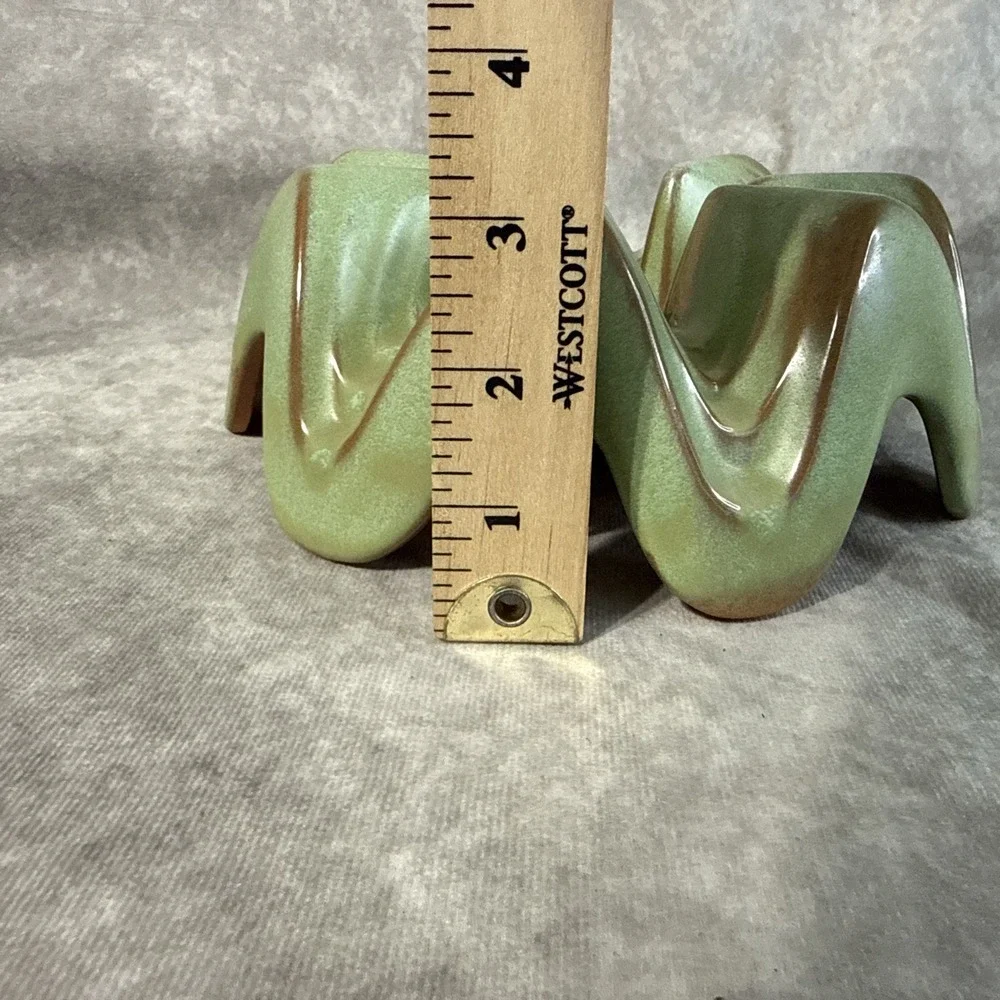 Frankoma WA1 Prairie Green Replacement Casserole Chafing Ceramic Warmer Base